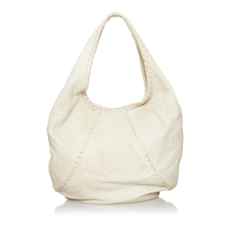 Pre-Owned Bottega Veneta Intrecciato Hobo Shoulder Bag 