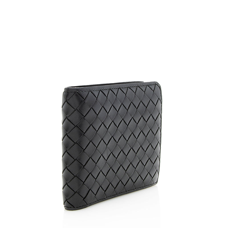 Bottega Veneta Intrecciato Bifold Leather Wallet