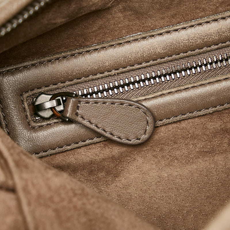 Bottega Veneta Intrecciato Leather Hobo Bag (SHG-29683) – LuxeDH