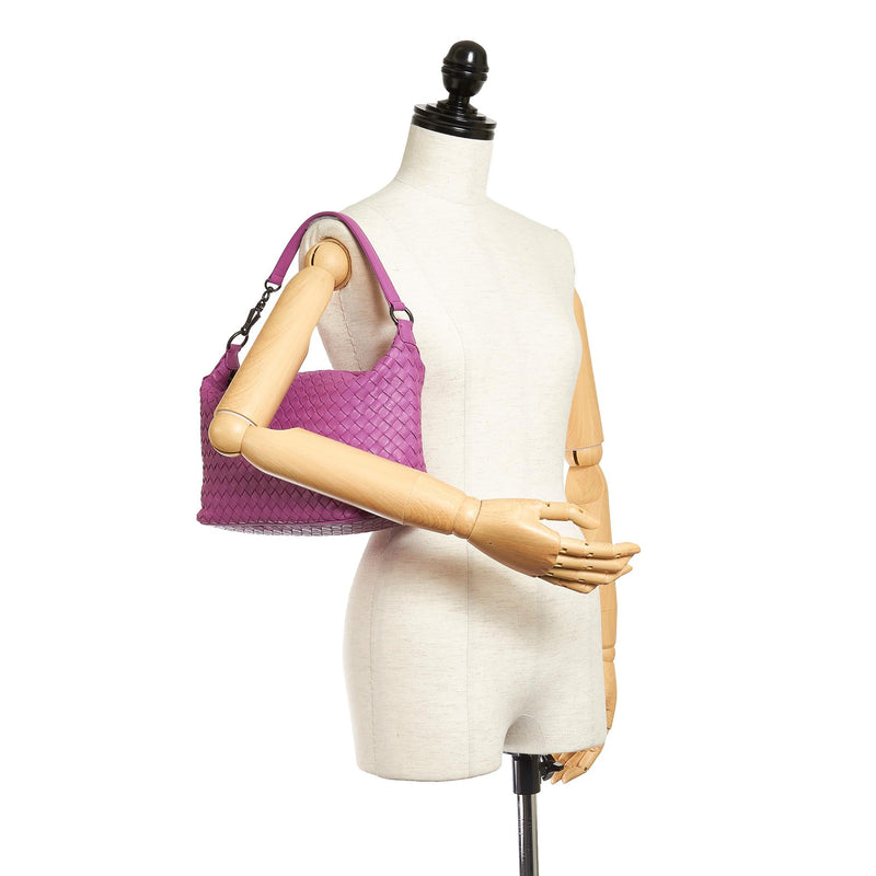 Bottega Veneta Intrecciato Flap Shoulder Bag - Stylemyle