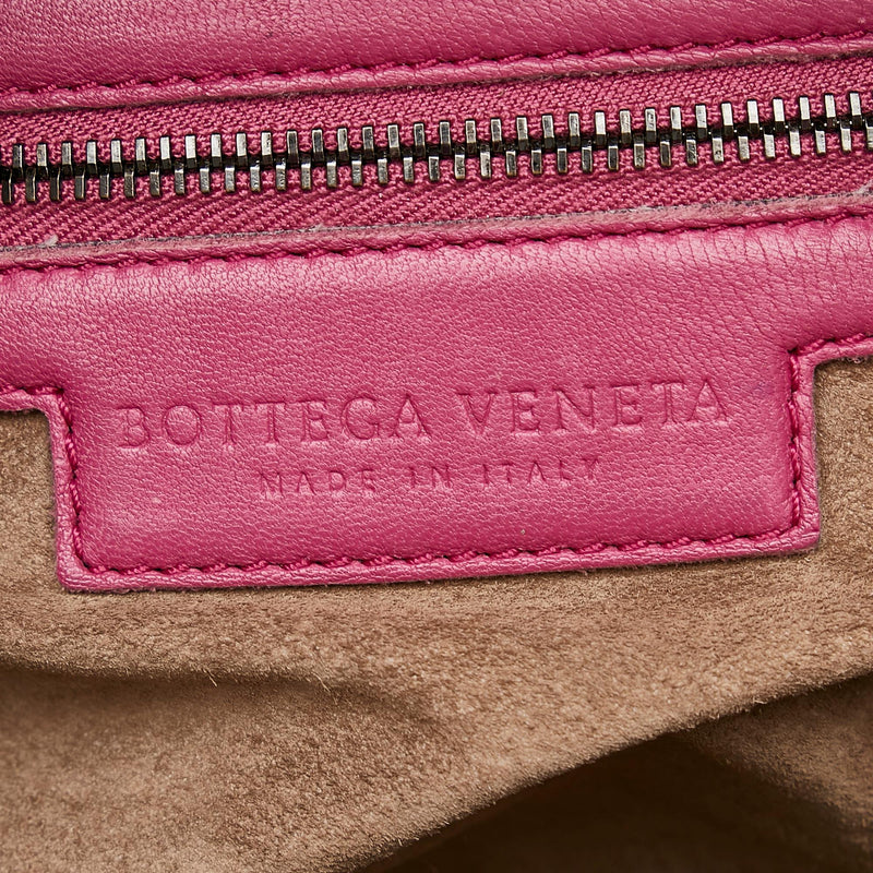 Bottega Veneta Intrecciato Leather Shoulder Bag (SHG-28389)