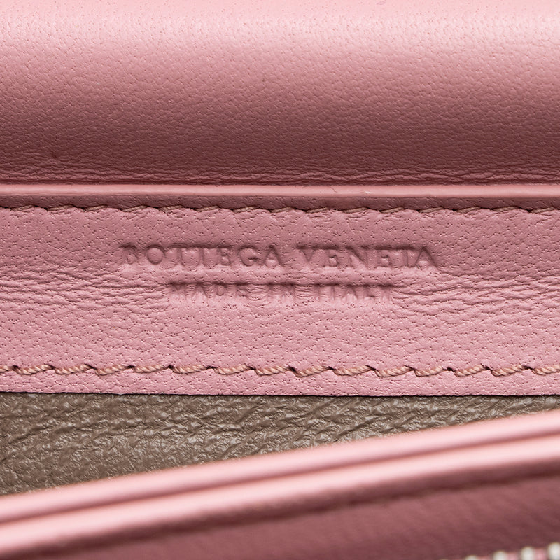 Bottega Veneta Intrecciato Leather Coin Purse, Designer code: 473010V4651, Luxury Fashion Eshop