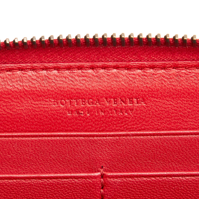 Bottega Veneta pouch in khaki green leather ref.399313 - Joli Closet