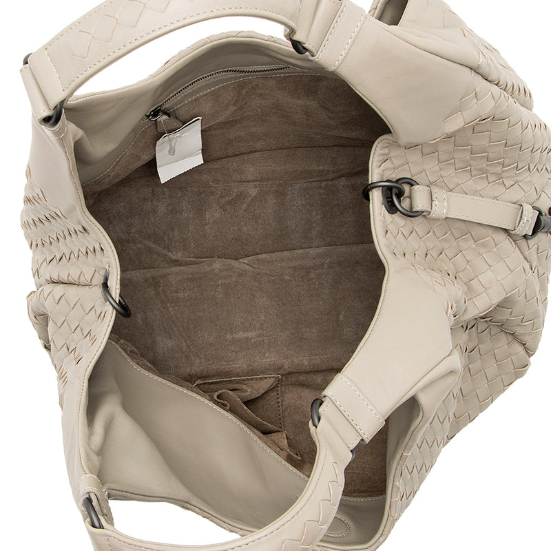 Bottega Veneta Loop Shoulder Bag Intrecciato Nappa Large
