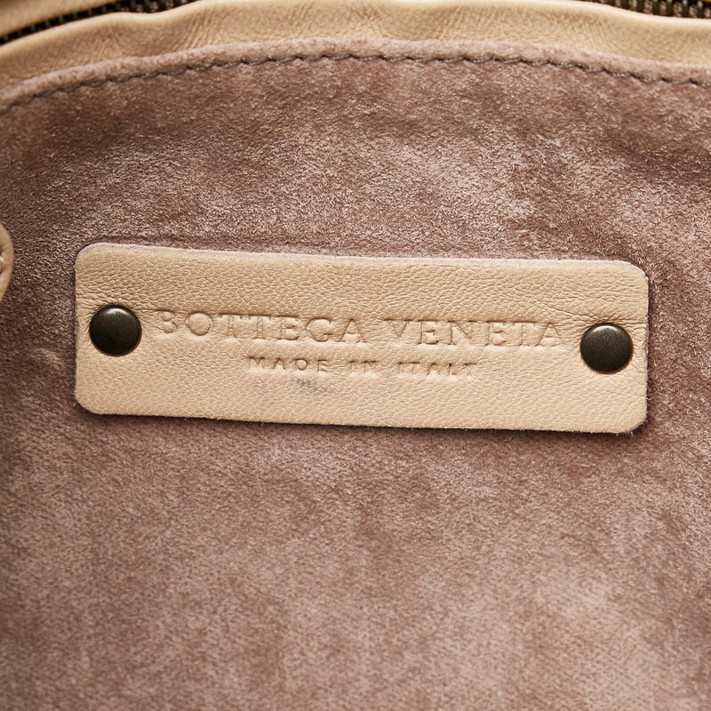 Nodini leather crossbody bag Bottega Veneta Burgundy in Leather - 34956197