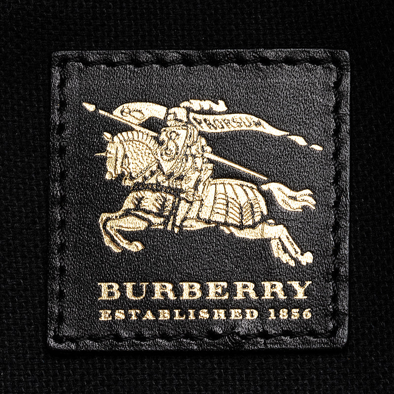 Burberry Haymarket Check Bowling Satchel (SHF-19714)