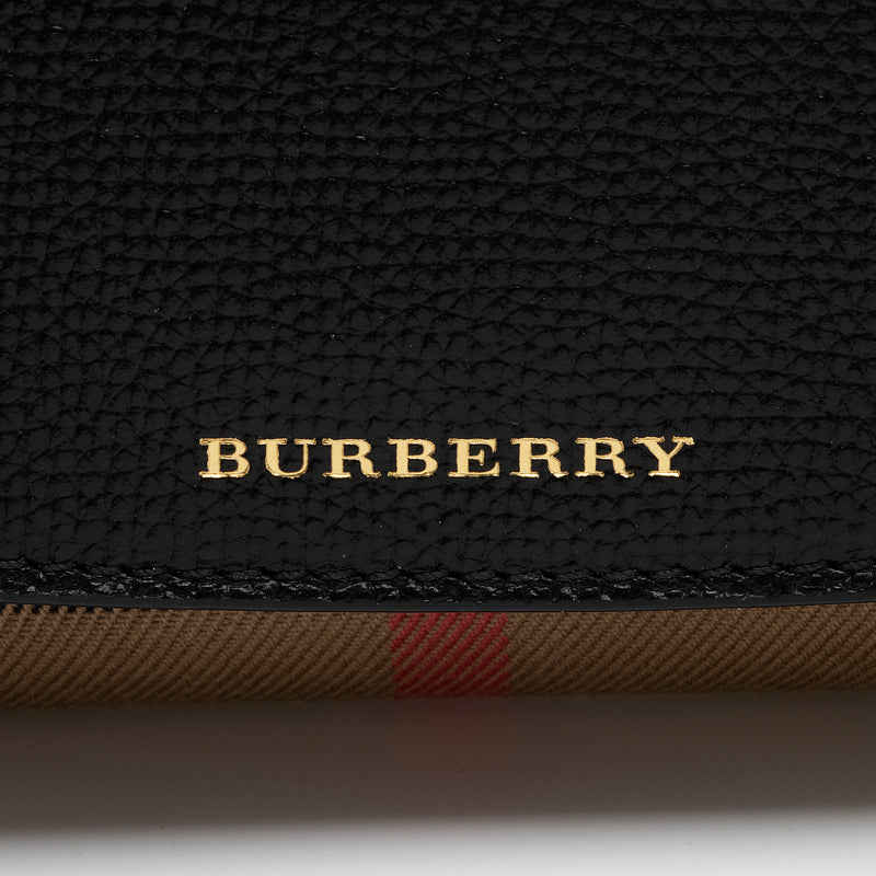 Burberry Haymarket Check Henley Wallet (SHF-25ukEH) – LuxeDH