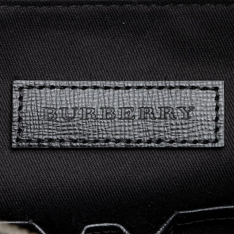 Burberry London Check Slim Barrow Briefcase (SHF-19576) – LuxeDH