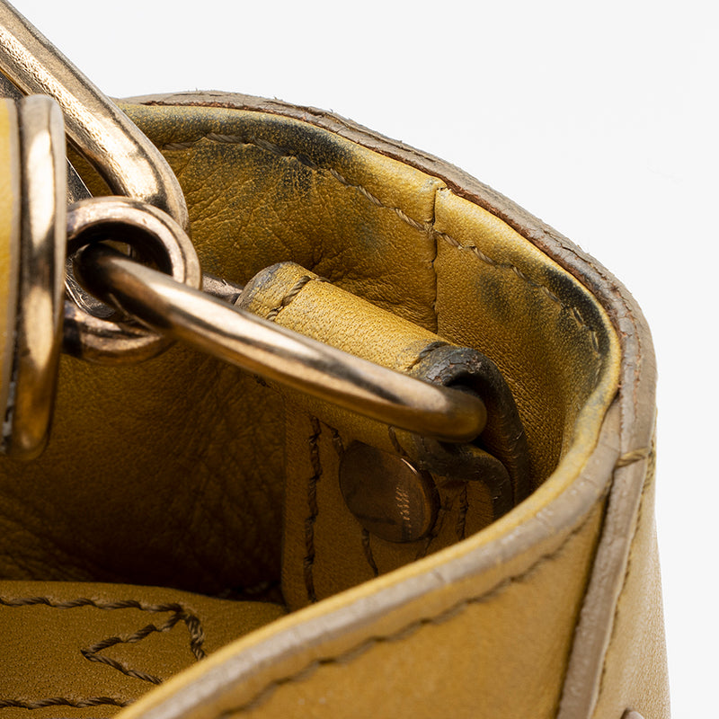 Authentic vintage Burberry prorsum gold bag