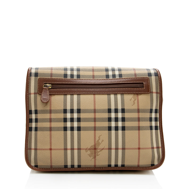 Burberry, Bags, Authentic Vintage Burberry Horseferry Check Shoulder Bag