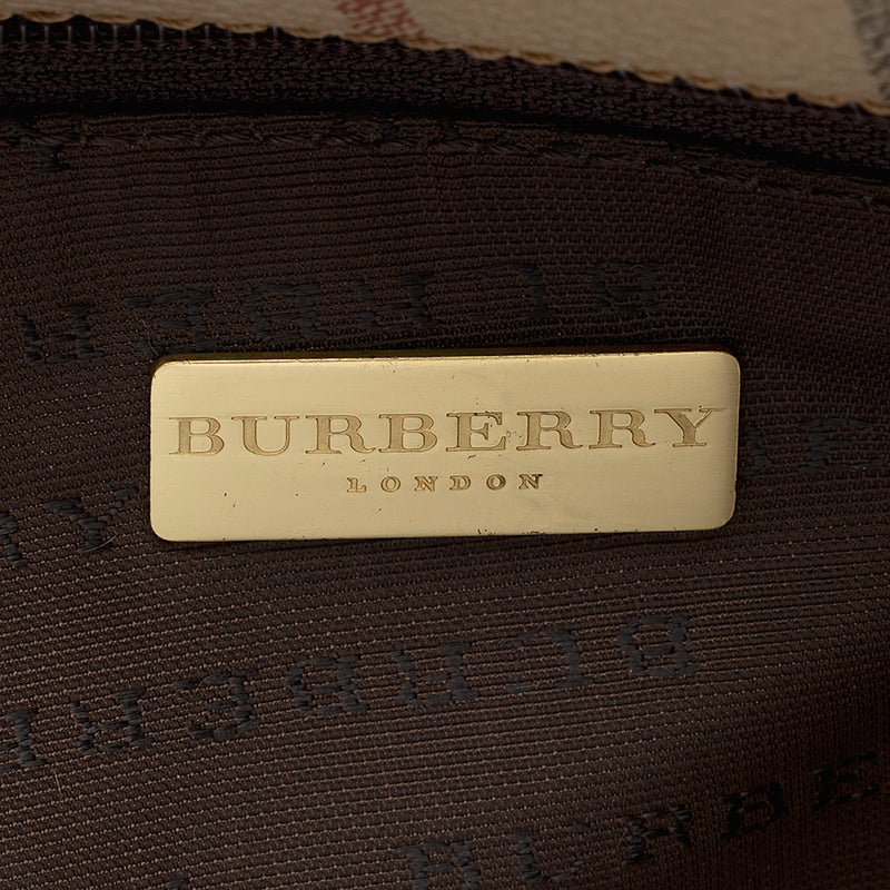 Pre-owned Burberry Pochette Chain Bag Haymarket Check Coated Canvas oxluxe,  Luxury, Bags & Wallets on Carousell