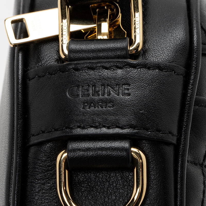 Celine Calfskin C Charm Small Camera Bag (SHF-15953) – LuxeDH