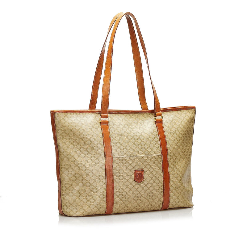 CELINE Macadam Shoulder Bag Ladies Free Shipping [Used]