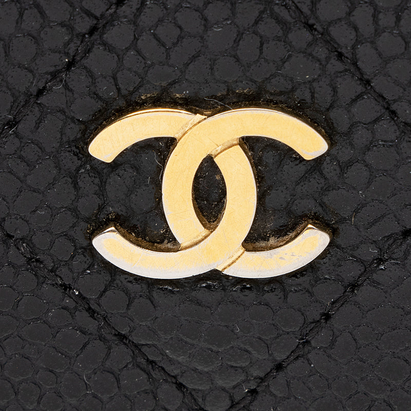 Chanel Vintage Zip Around Wallet