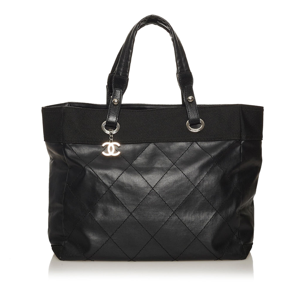 Chanel Silver Quilted Leather Small Gabrielle Hobo Bag - Yoogi's