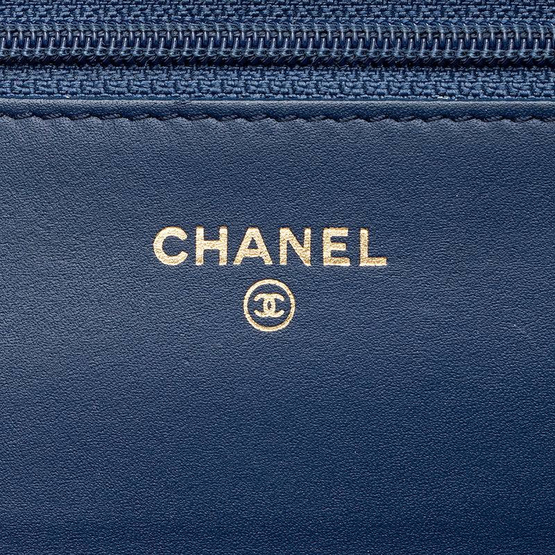 Chanel Wallet in Pink Leather – Fancy Lux