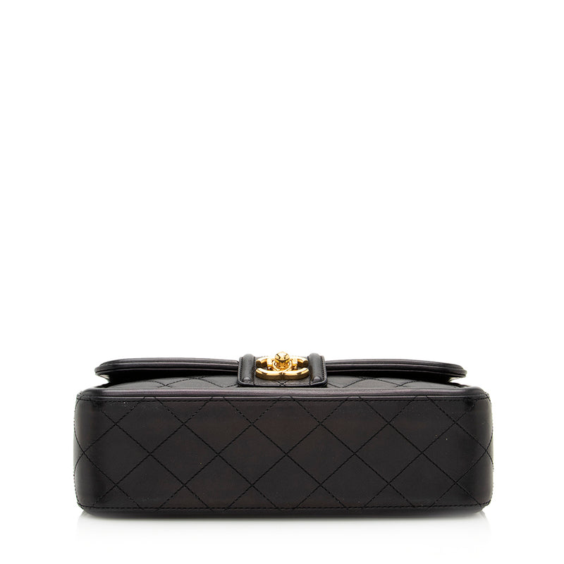 Chanel Quilted Calfskin Elegant Flap Bag (SHF-19763)