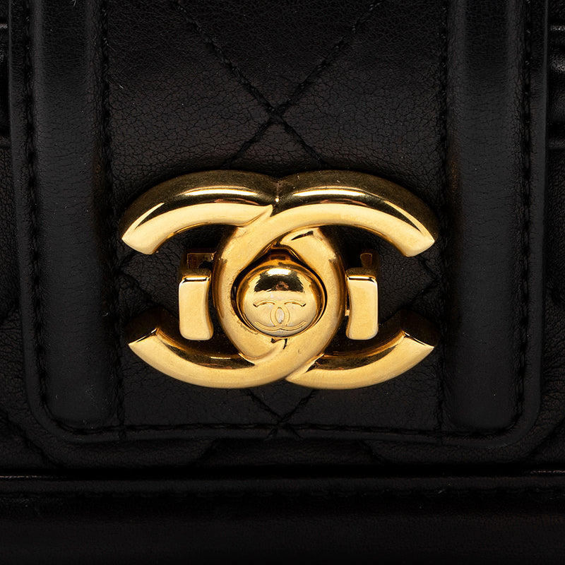 Chanel Quilted Calfskin Elegant Flap Bag (SHF-19763)