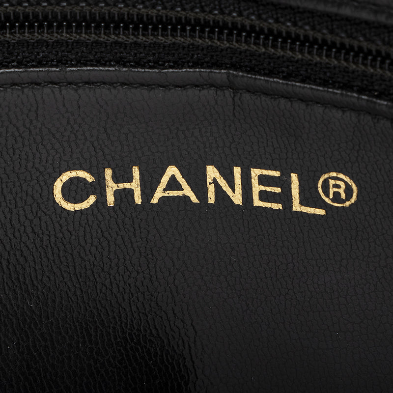 Chanel Vintage Lambskin Chain Shoulder Bag (SHF-19765)