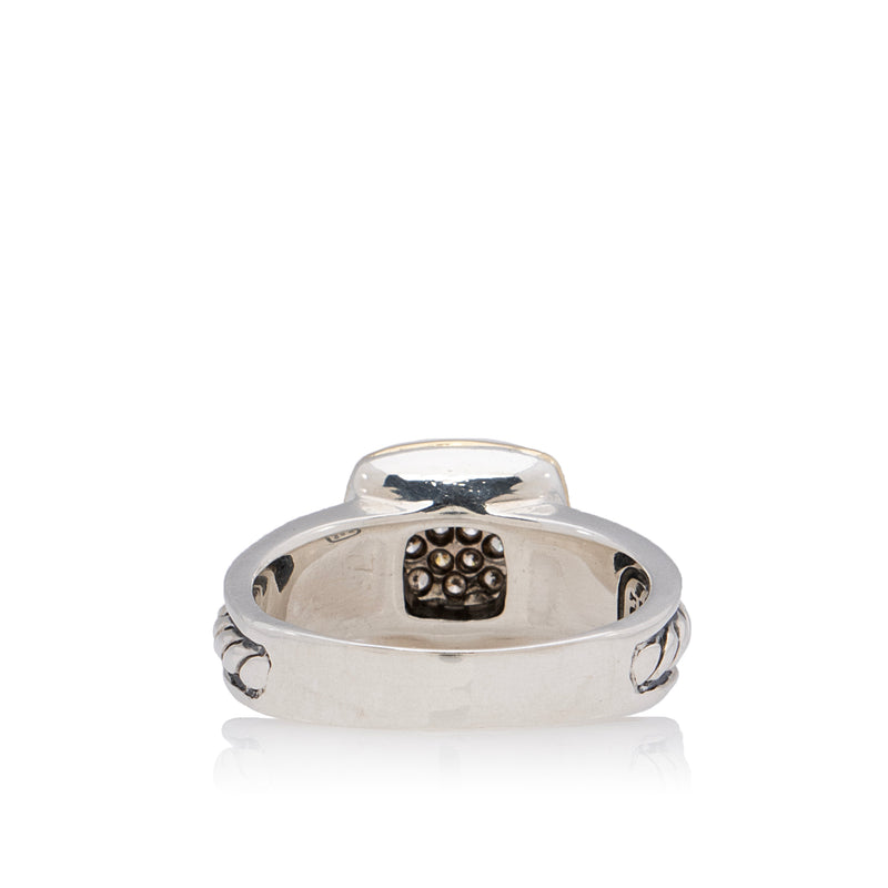 Louis Vuitton - Authenticated Empreinte Ring - White Gold Silver for Women, Very Good Condition