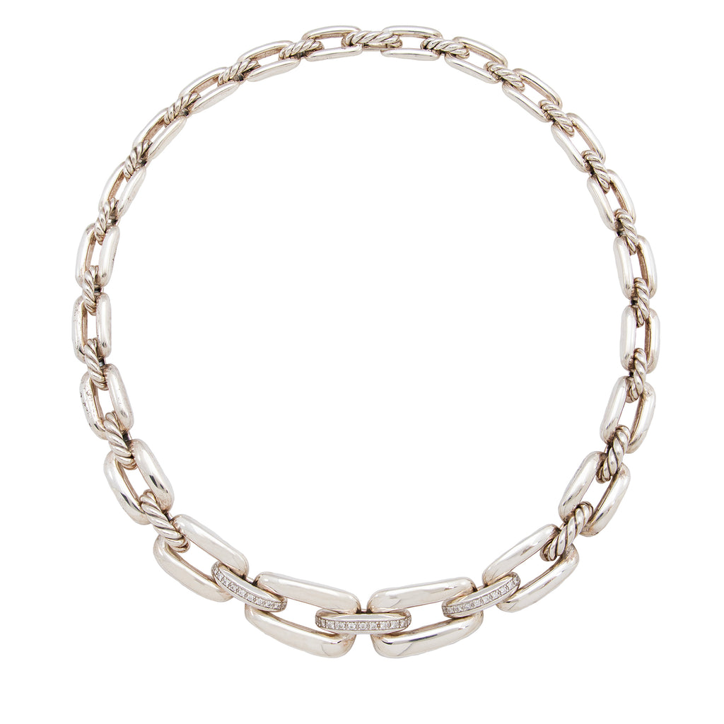 Shop Louis Vuitton 2023 SS Monogram Chain Logo Necklaces & Chokers