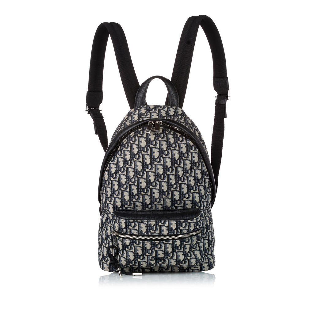 Dior Hit The Road Backpack Black CD Diamond Canvas  DIOR MY