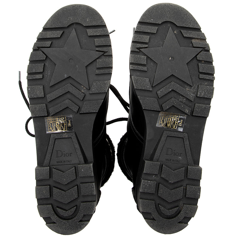 Dior, Shoes, Dior Empreinte Ankle Boot Black