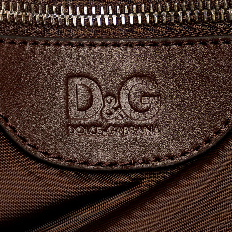 Dolce & Gabbana Authenticated Denim Clutch Bag