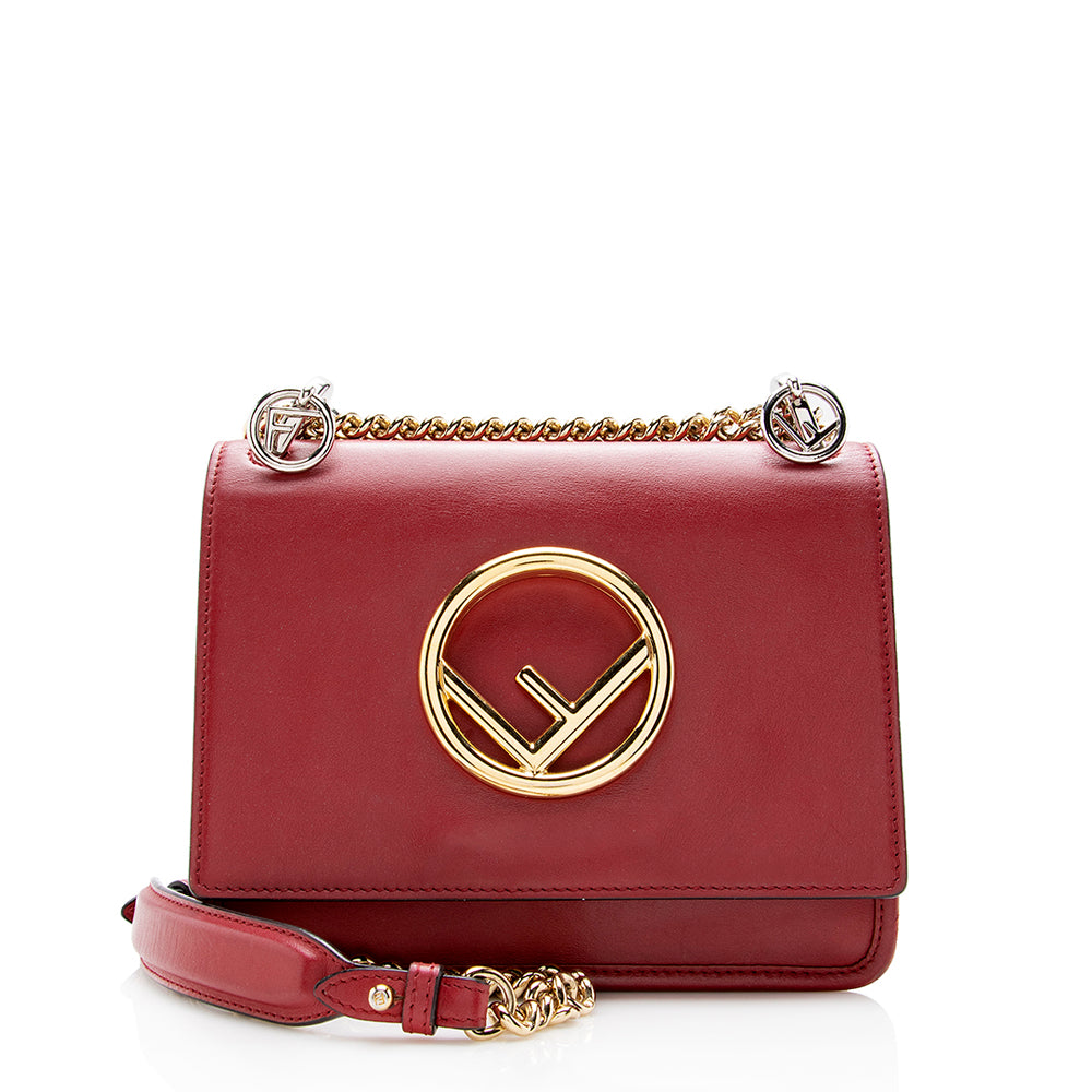 Fendi Kan I F Wallet On Chain Mini Bag In Pink