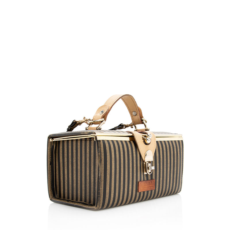 Vete overschot Betreffende Fendi Vintage Pequin Train Case Shoulder Bag (SHF-18663) – LuxeDH