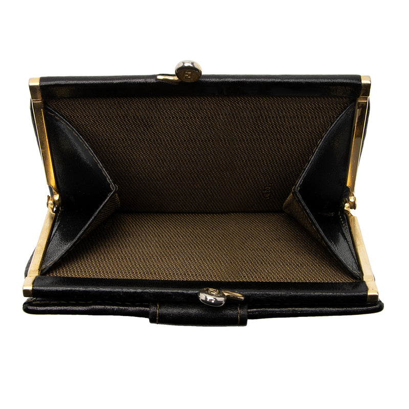 Louis Vuitton Vintage Kisslock Glasses Case Coin Wallet 