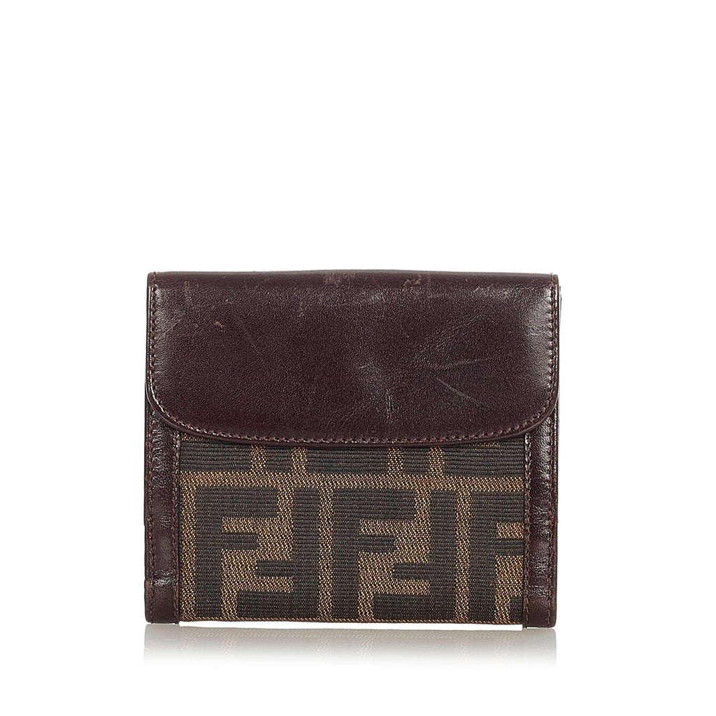 Fendi Vintage Monogram Canvas Key Holder Wallet – Recess