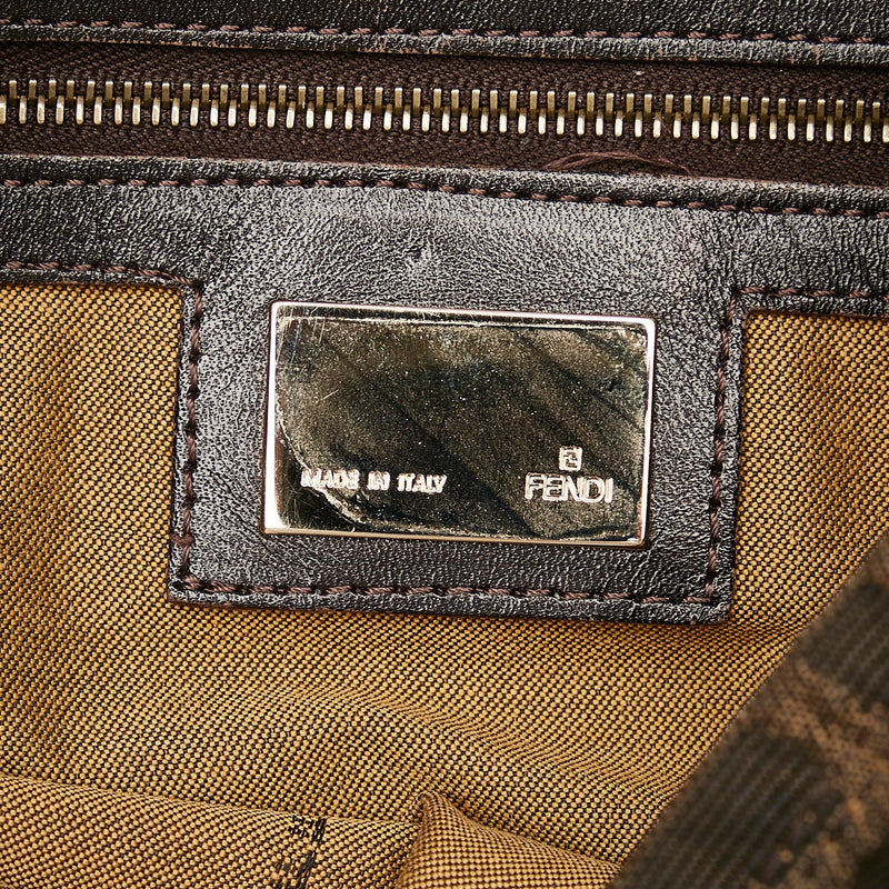 Fendi Zucca Canvas Shoulder Bag (SHG-33334) – LuxeDH