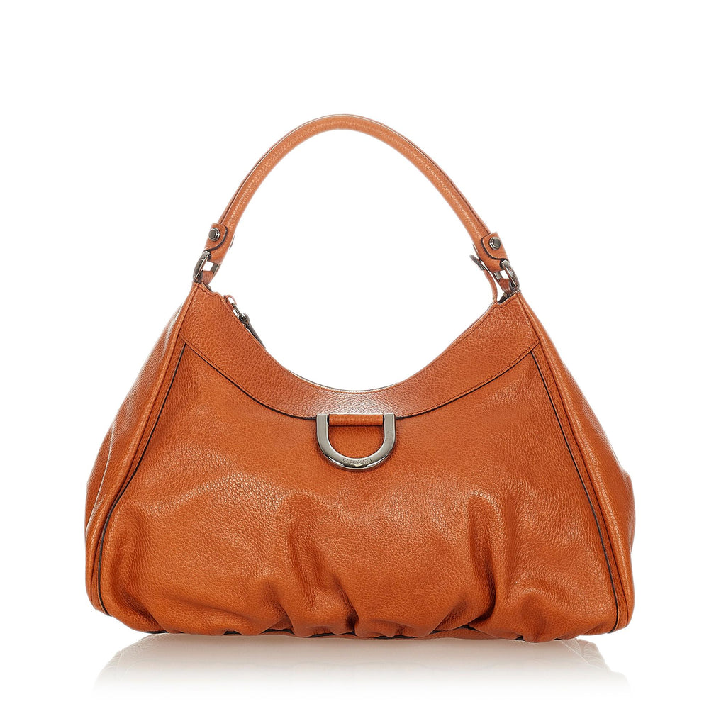 Gucci Abbey D-Ring Leather Shoulder Bag (SHG-23561) – LuxeDH