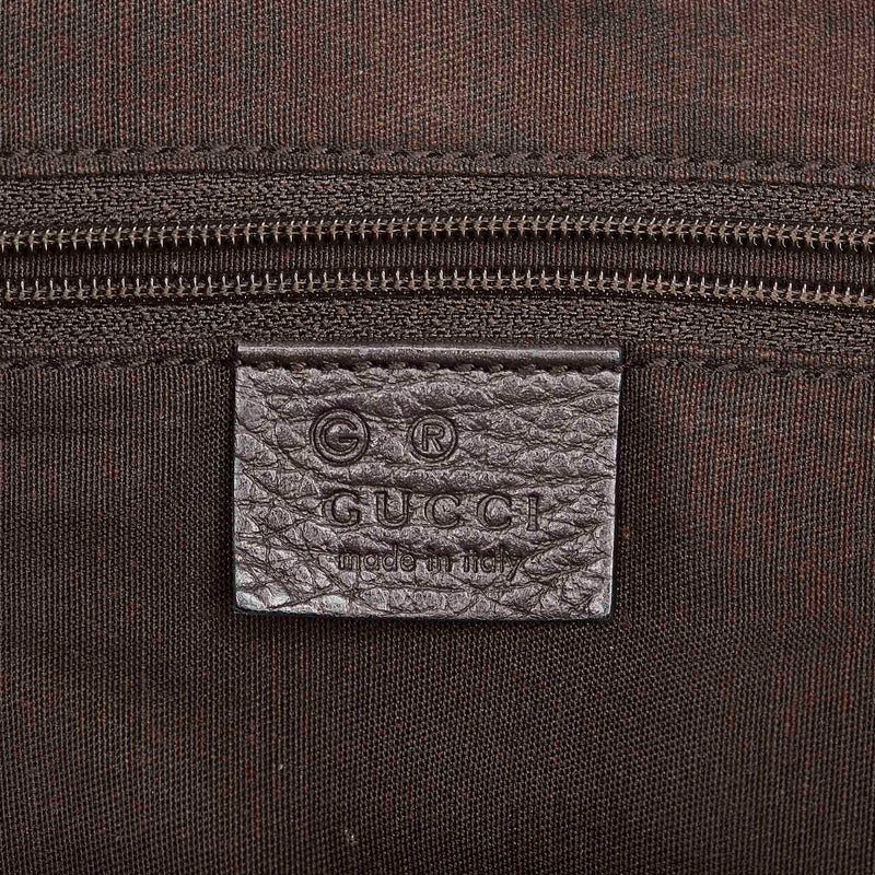 Gucci Abbey Leather Satchel (SHG-21233)