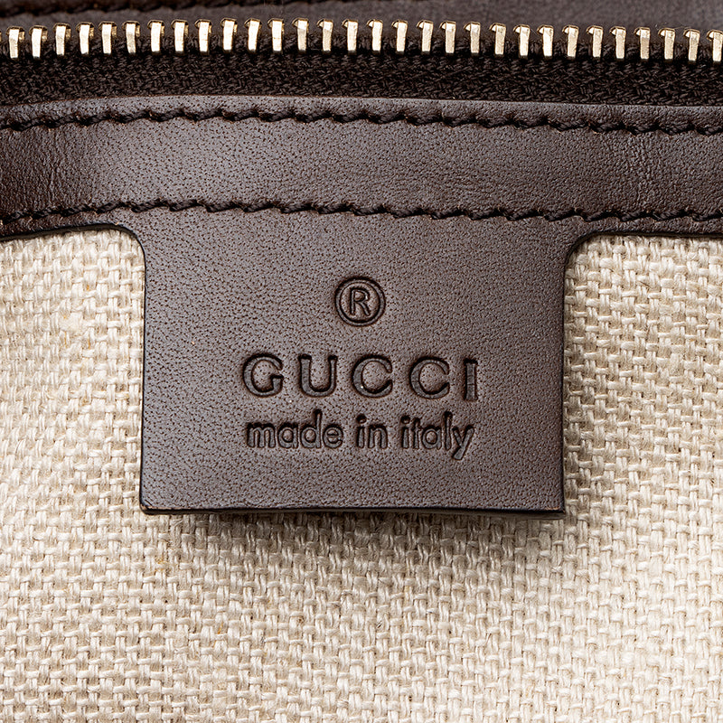 Gucci Straw Web Tote (SHF-15973) – LuxeDH
