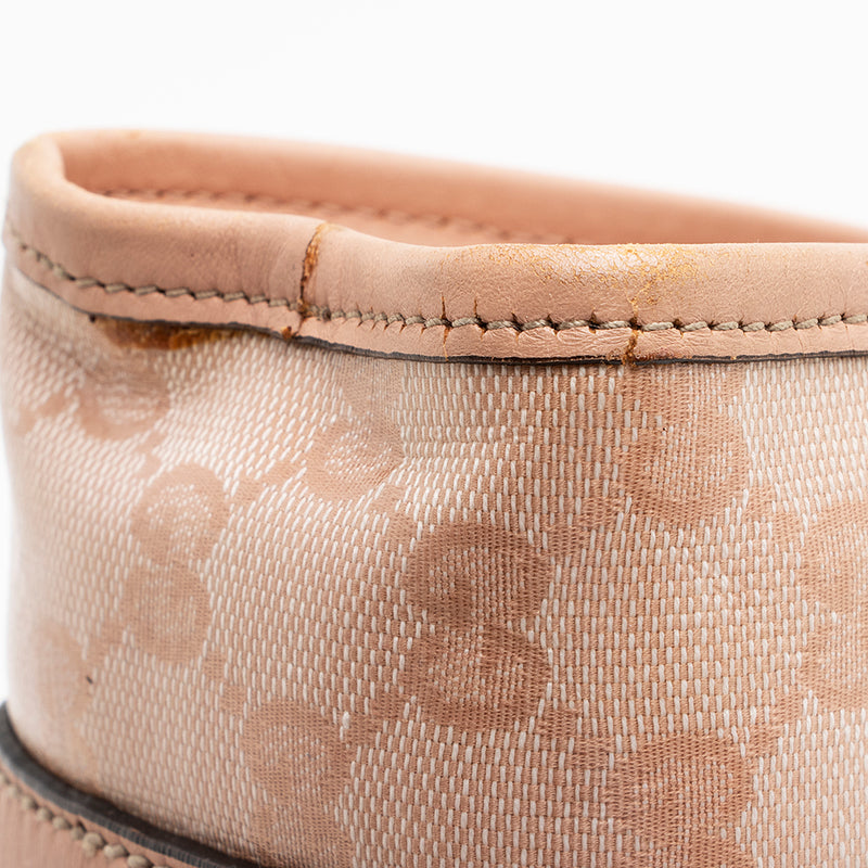 Gucci Crystal GG Canvas Small Joy Shoulder Bag - FINAL SALE (SHF