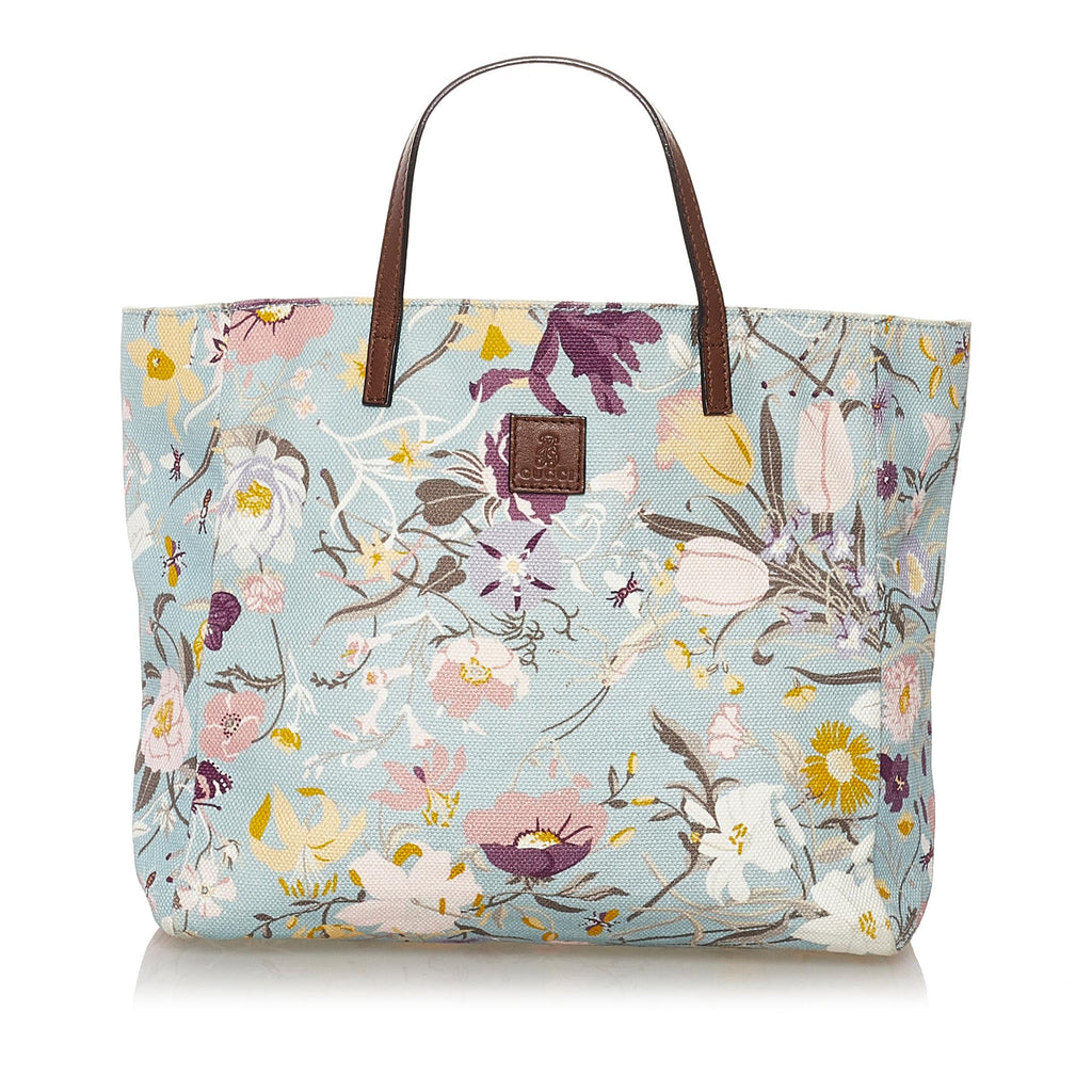 Gucci - Authenticated Boston Handbag - Cloth Multicolour for Women, Good Condition