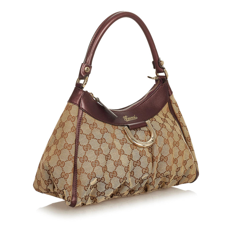 GUCCI GG MONOGRAM ABBEY D RING SHOULDER BAG – Caroline's Fashion Luxuries