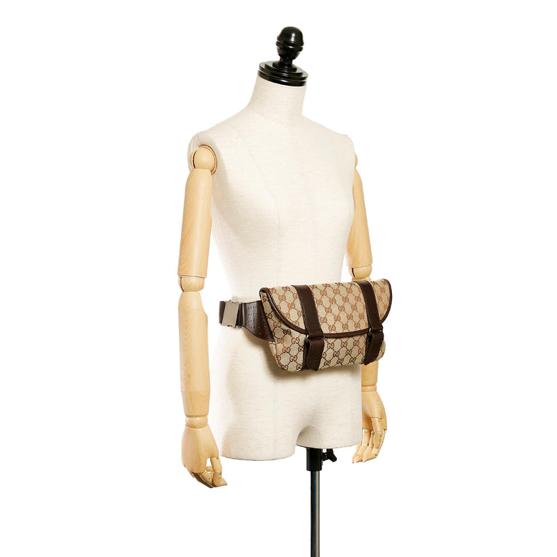 Gucci GG Canvas Belt Bag (SHG-27461) – LuxeDH