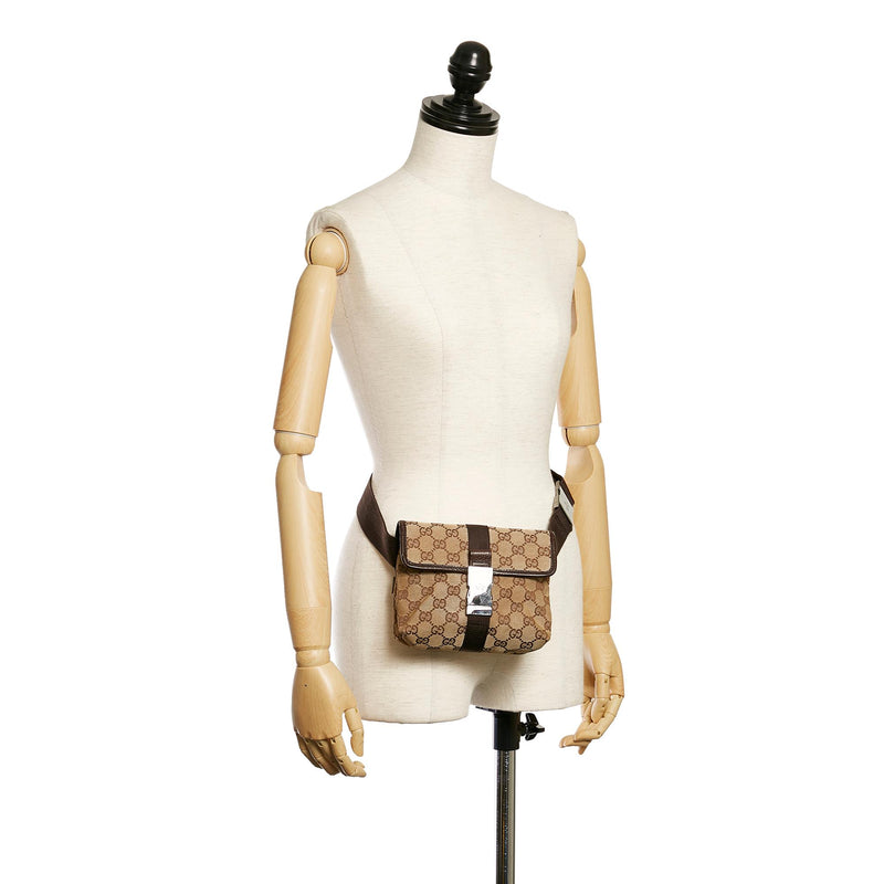 Gucci GG Canvas Belt Bag (SHG-29731) – LuxeDH