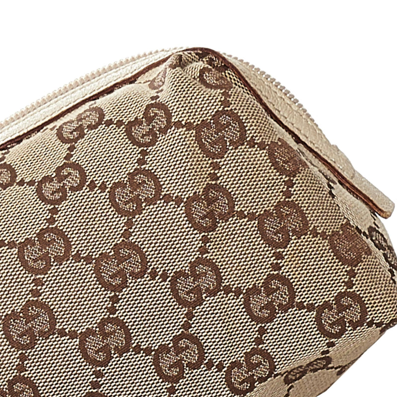 Shop GUCCI GG Supreme Monogram Canvas Chain Bridal Logo Pouches & Cosmetic  Bags by Sunny&co