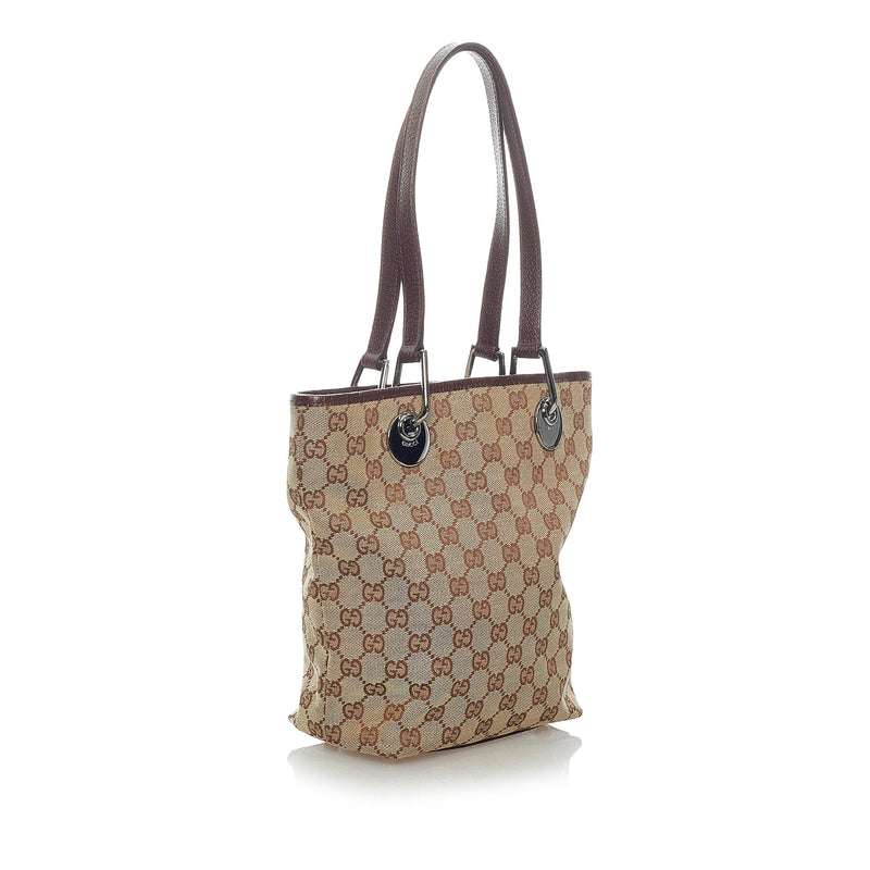 Gucci GG Canvas Eclipse Tote Bag (SHG-32948) – LuxeDH