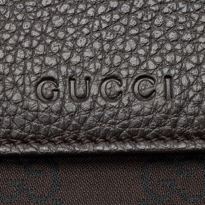 Gucci GG Canvas Web Script Continental Wallet (SHF-nebc6r) – LuxeDH
