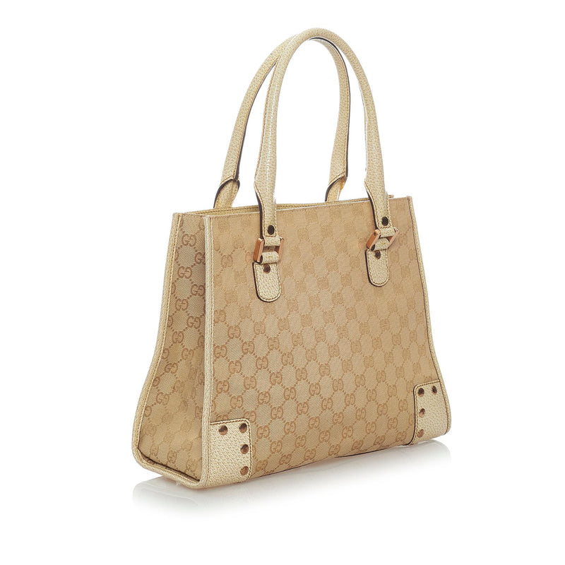 Gucci GG Canvas Handbag (SHG-32328)