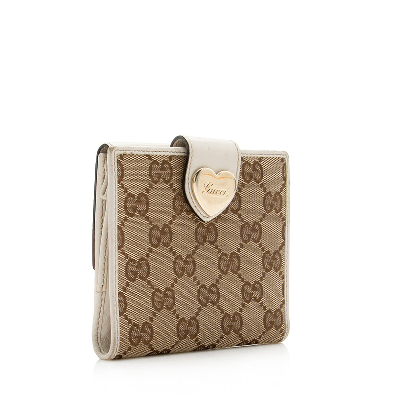 Gucci GG Canvas Zip Around Wallet - Used Luxury For Sale