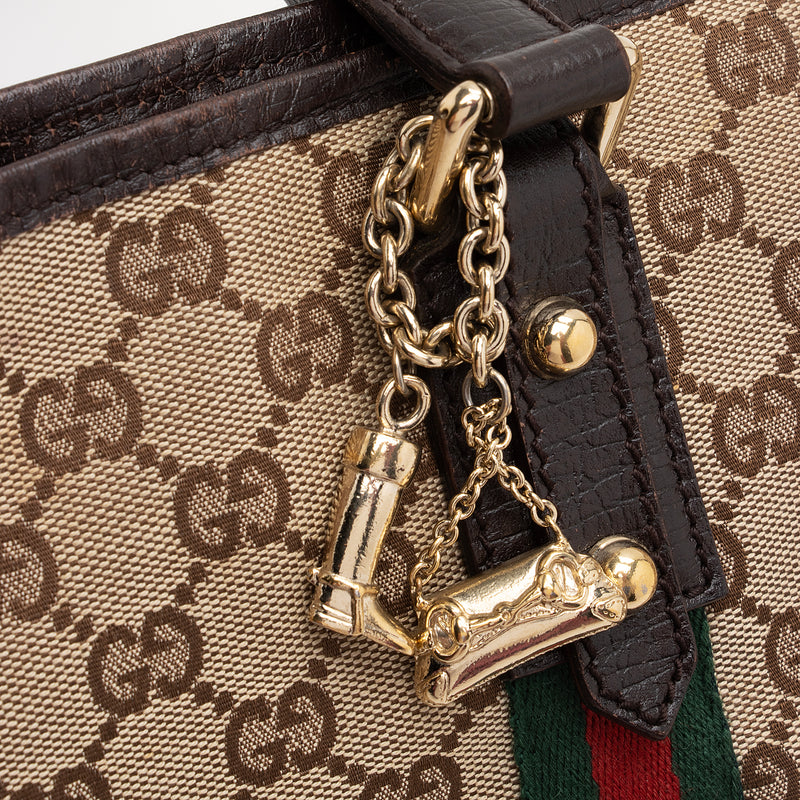 Gucci GG Canvas Jolicoeur Pochette 154432 Beige Cloth ref.925869 - Joli  Closet