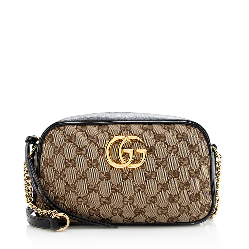 Gucci GG Marmont Shoulder Bag Canvas Ladies