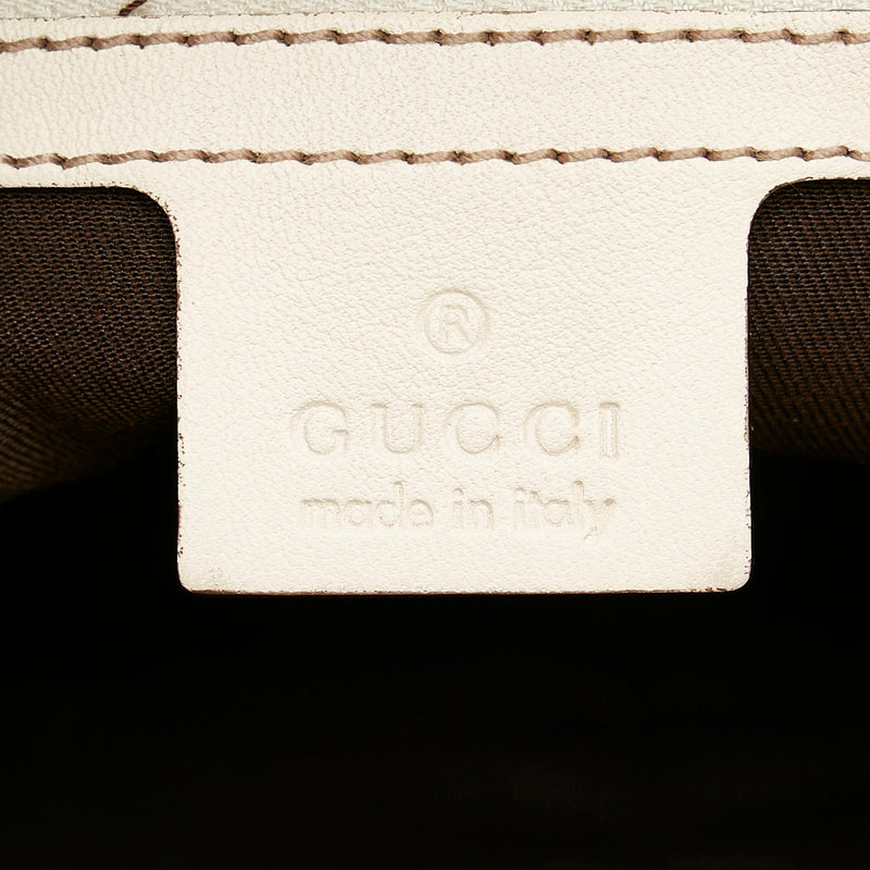 GUCCI Gucci Black GG Canvas Large Positano Scarf Tote (600