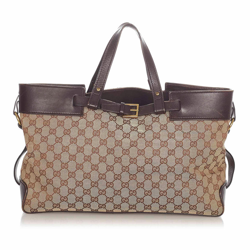 Gucci GG Canvas Tote Bag (SHG-23283)